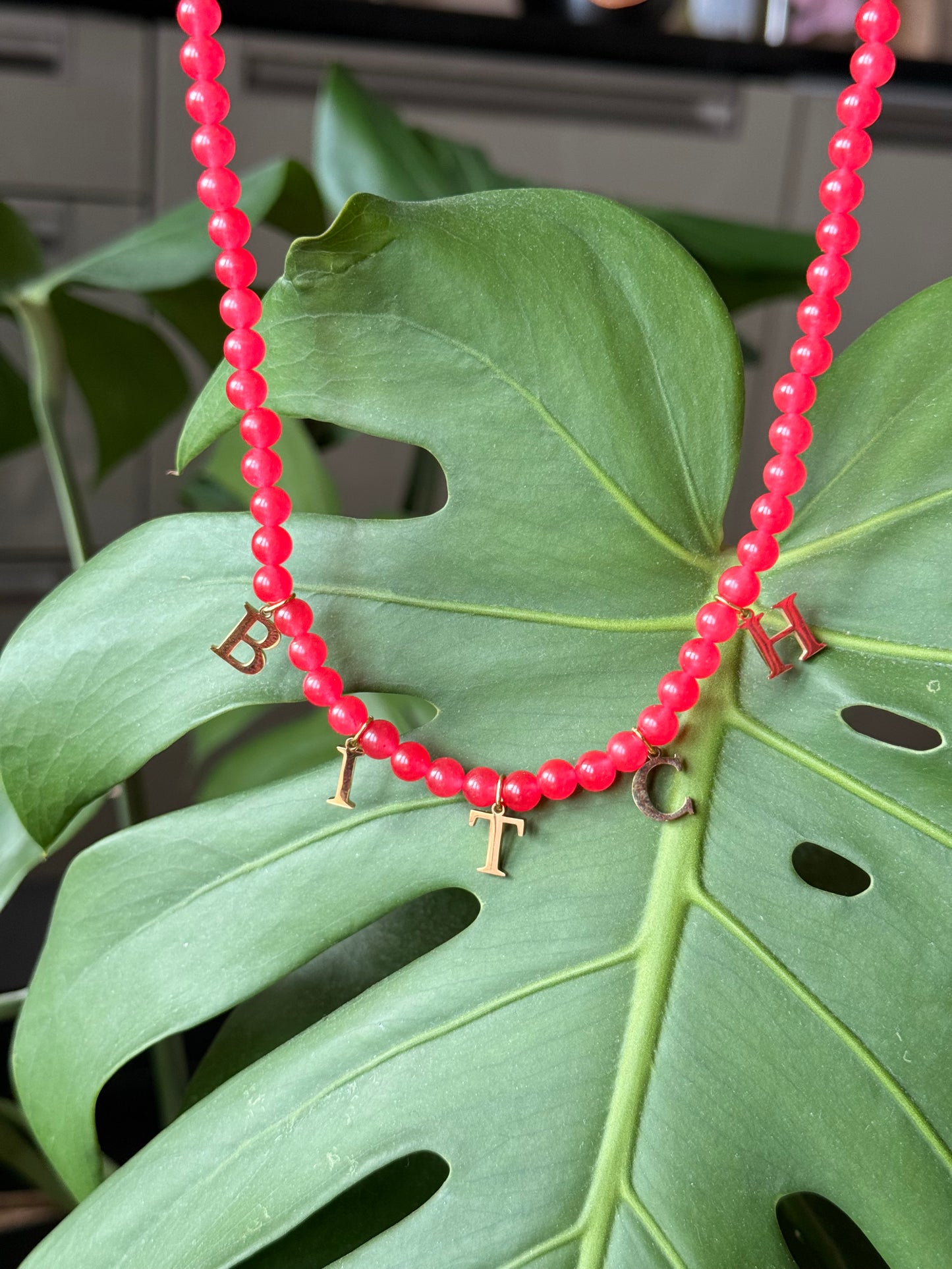 Bitch necklace
