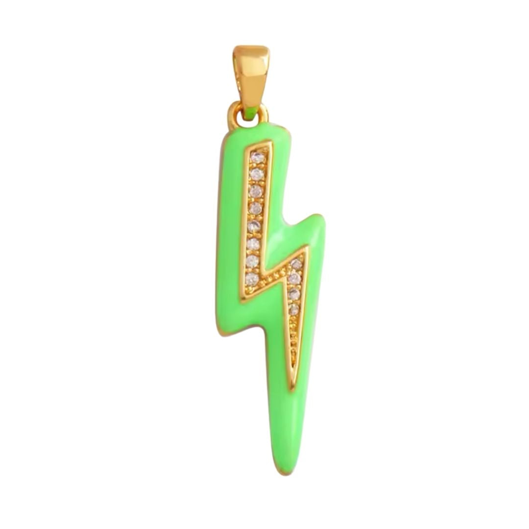 Green lightning