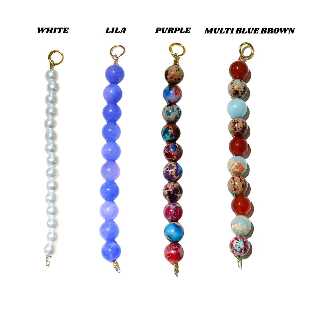 CUSTOM letter + chain