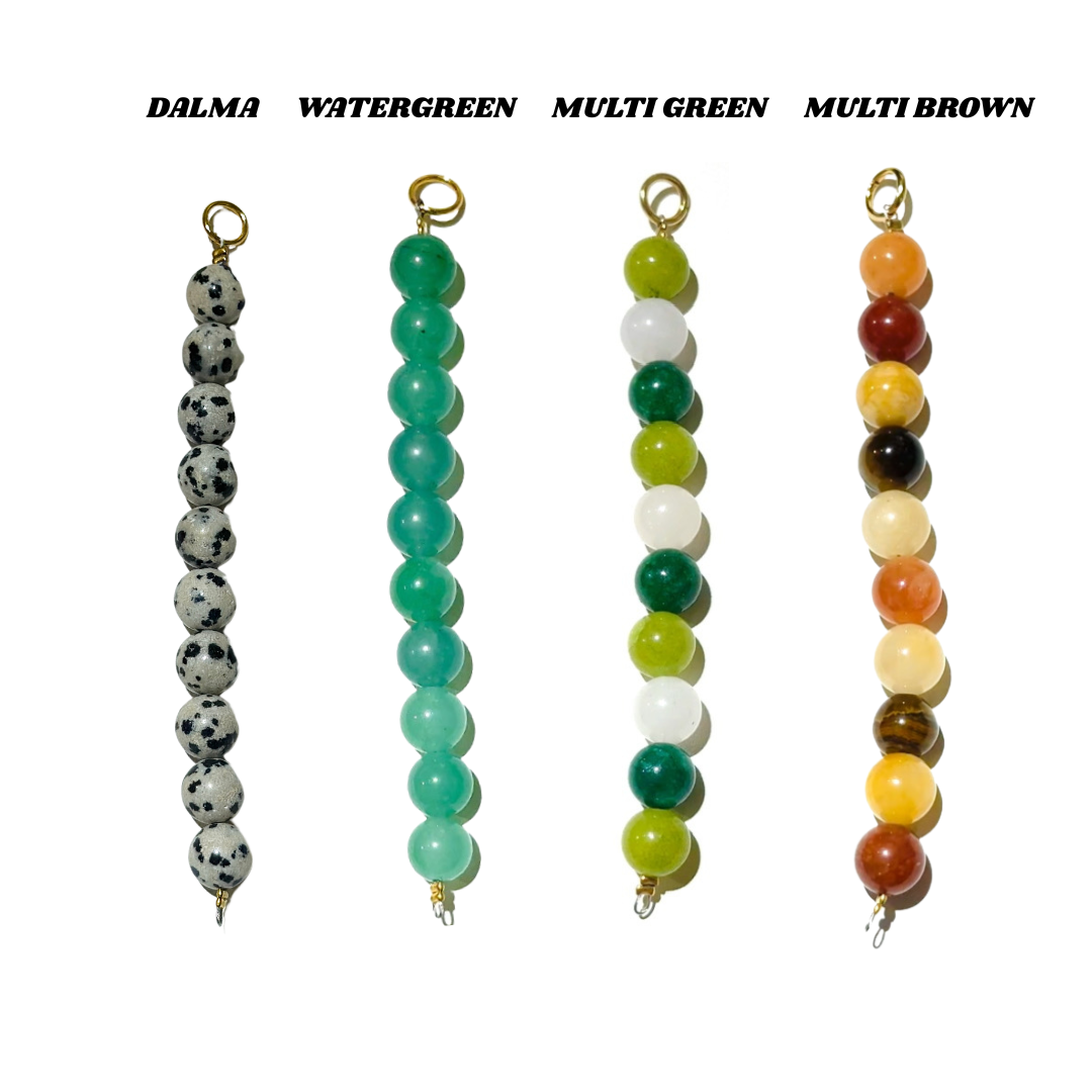 CUSTOM letter + chain
