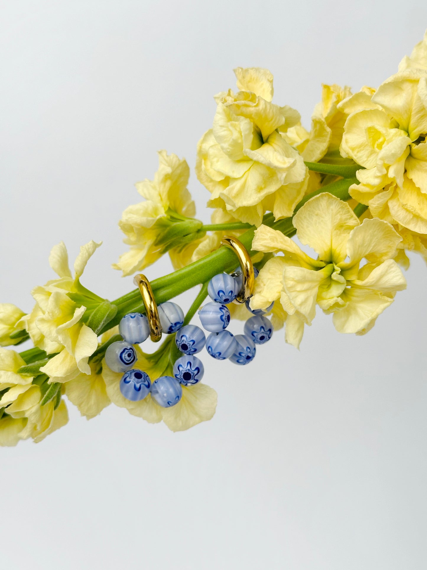 Millefiori sky charms