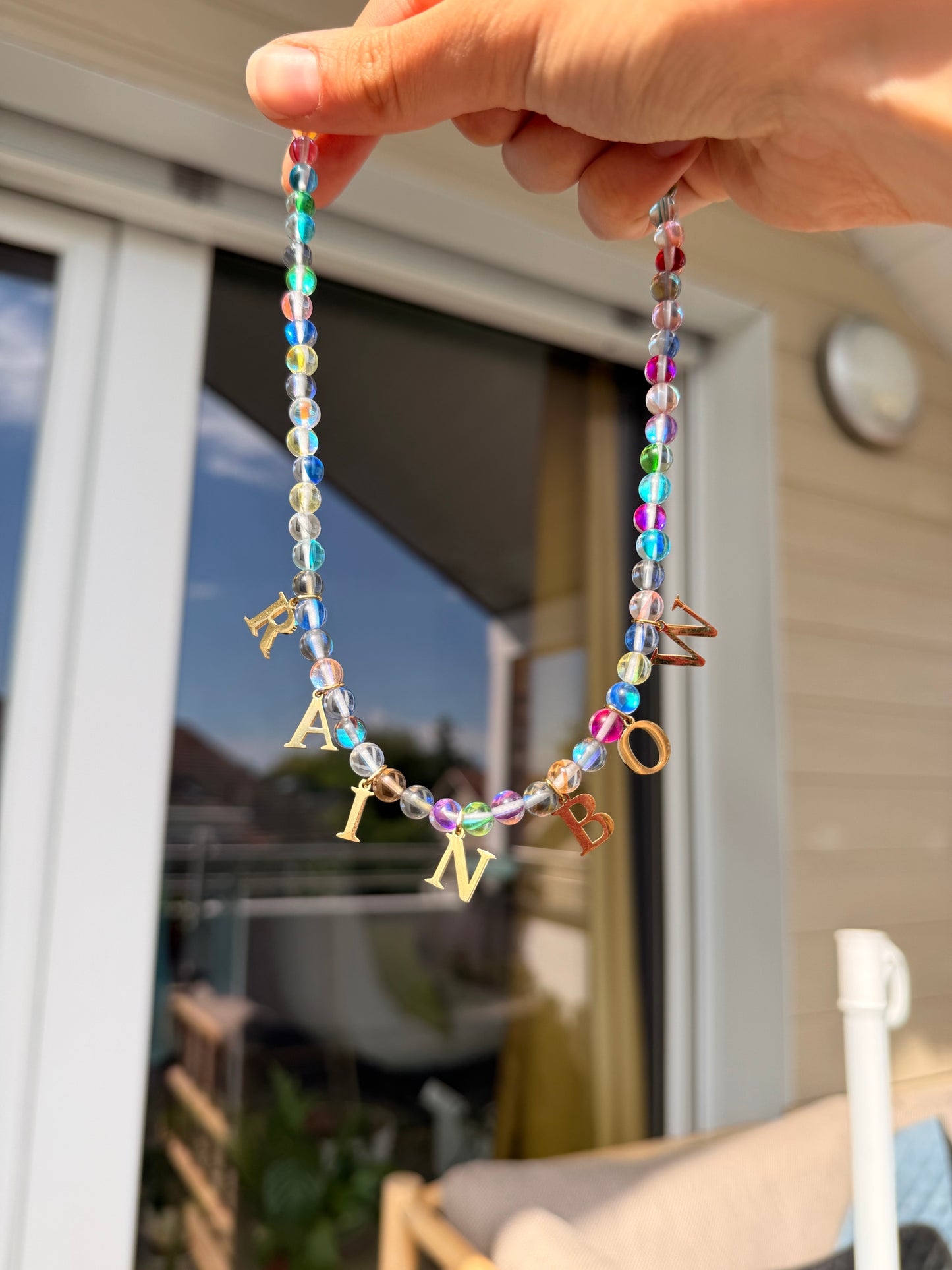 Rainbow necklace