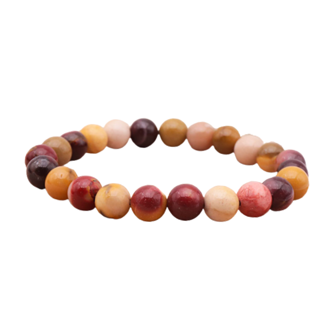 Mokaite jasper bracelet