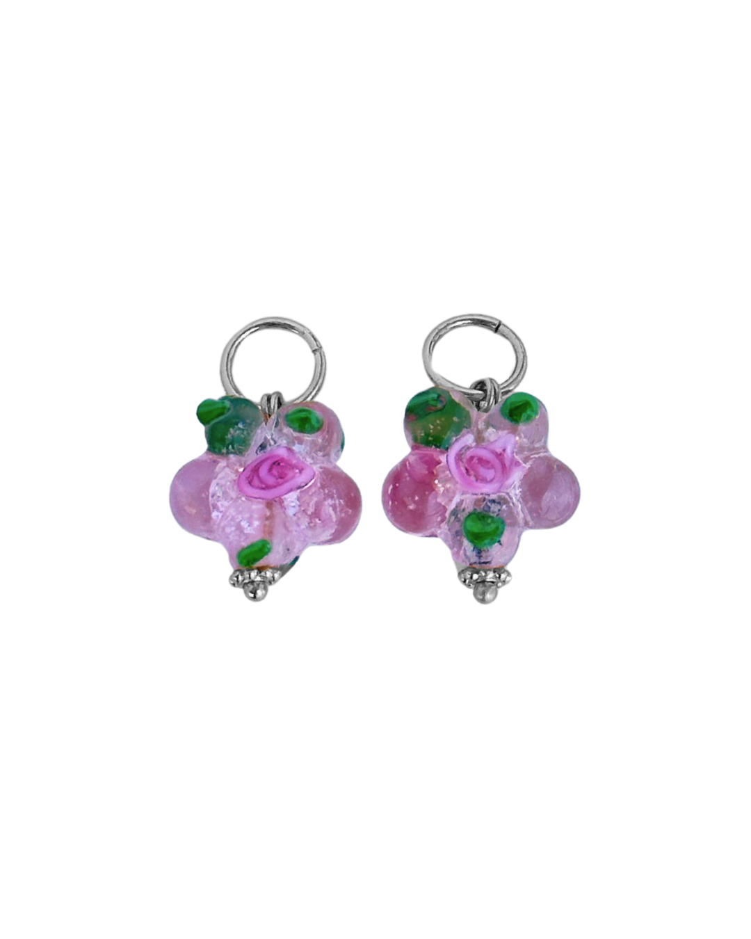 Flora pink charms