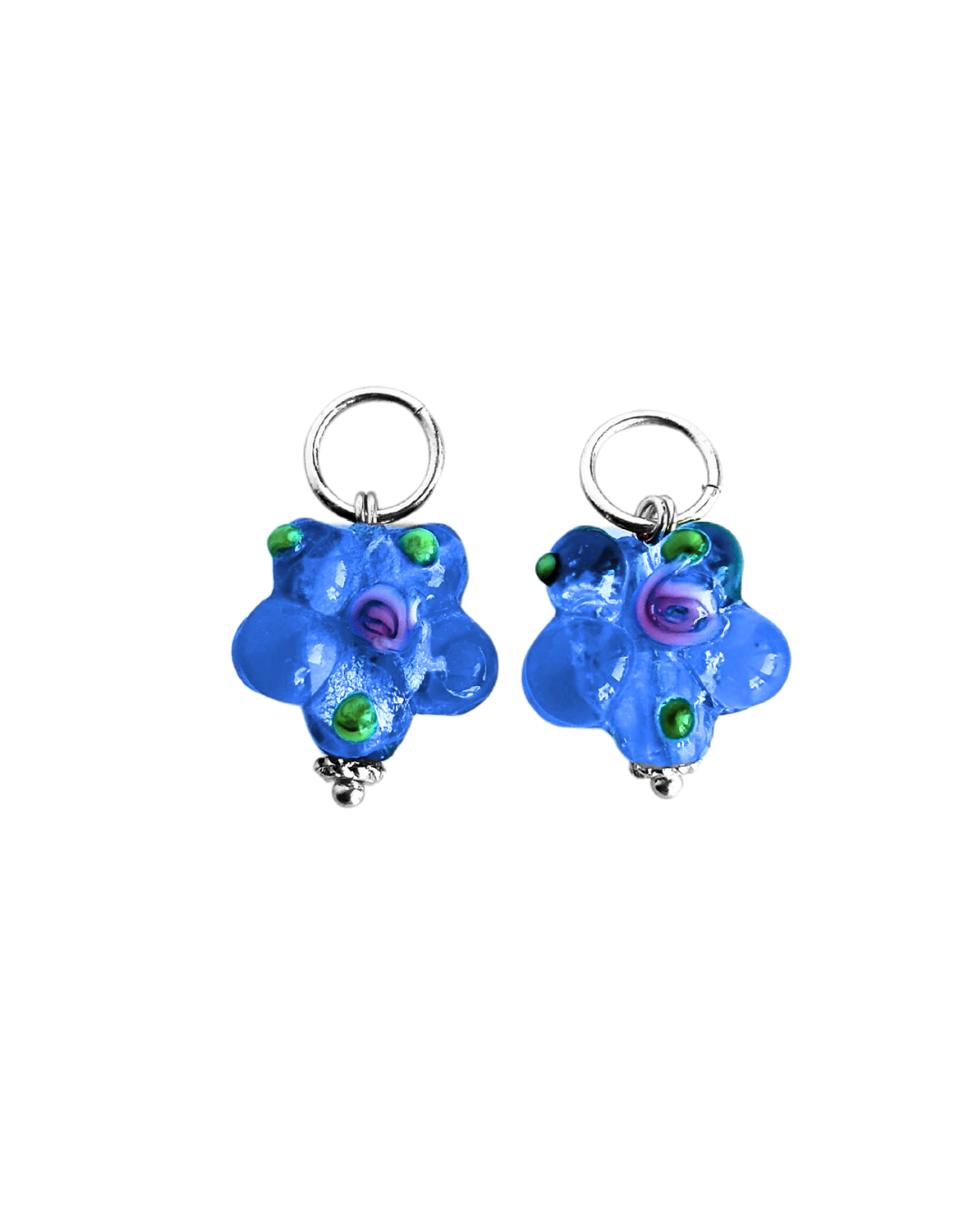 Flora blue charms