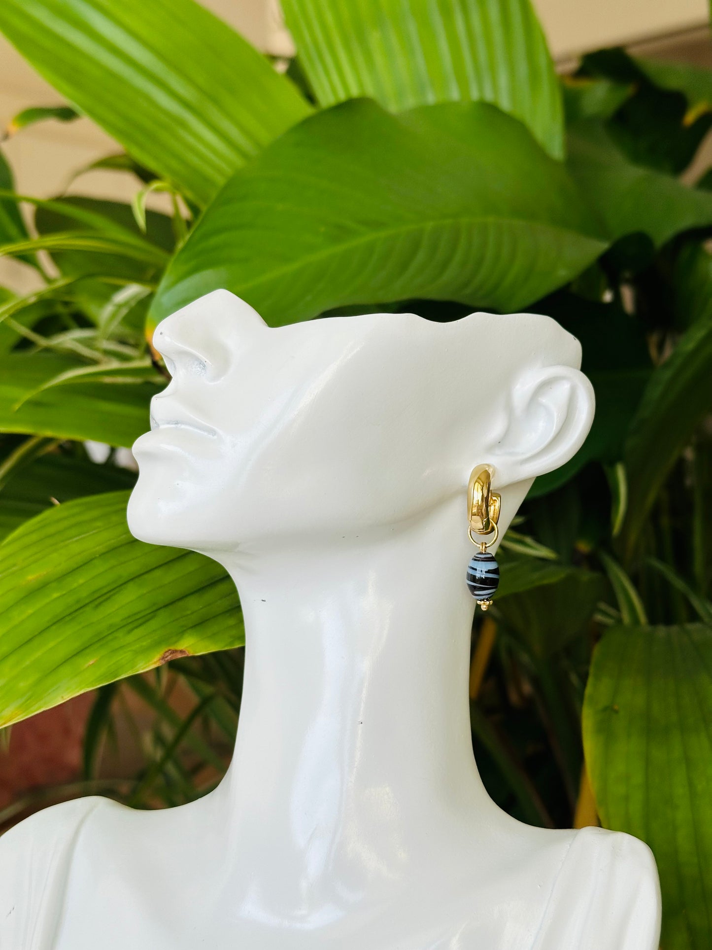 Zebra (upcycled) charms