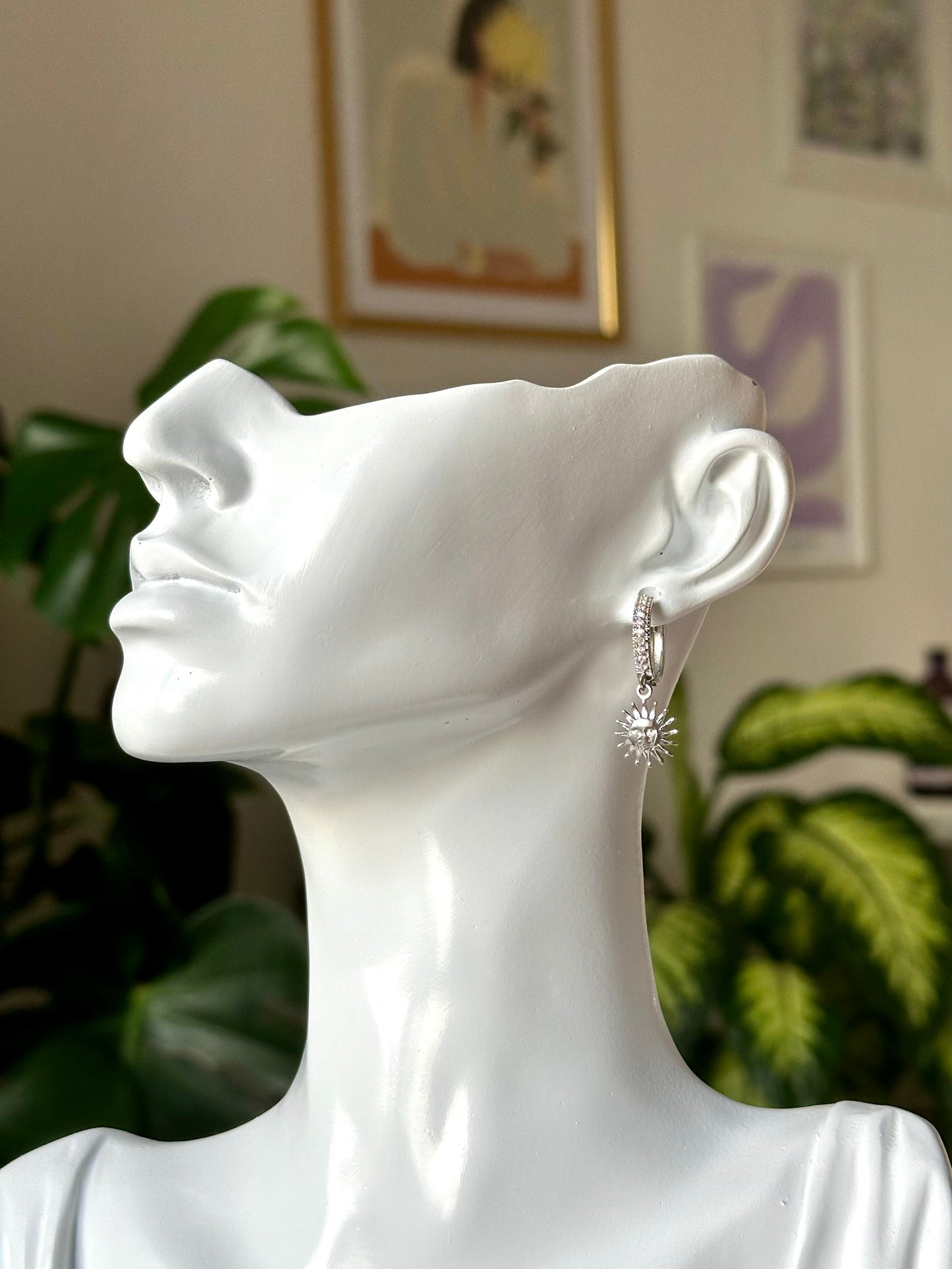 Rio silver earrings
