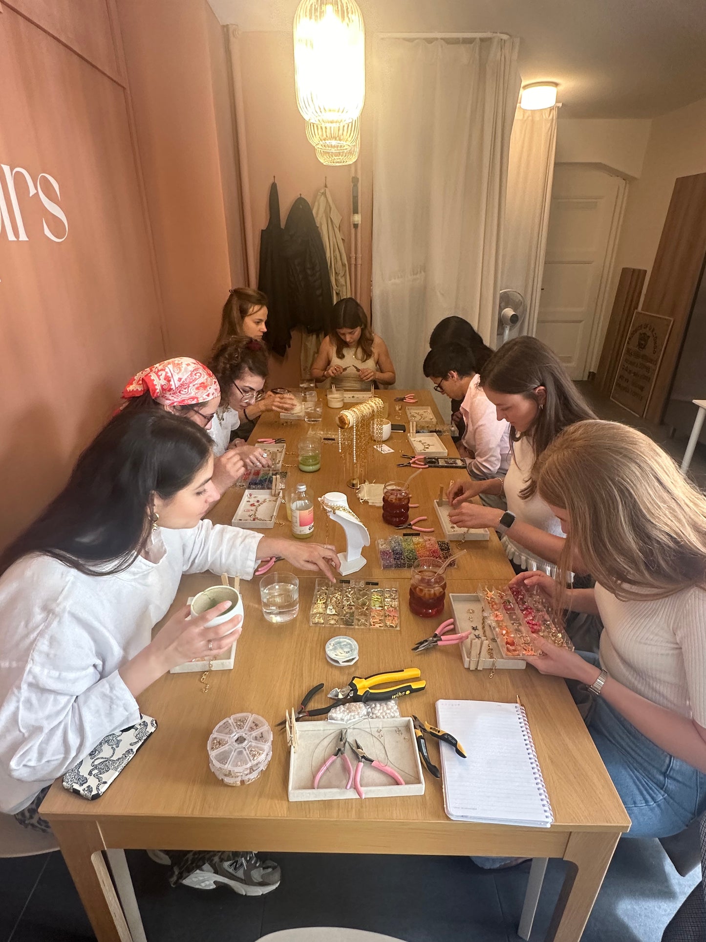 Atelier Collier charms + boisson/pâtisserie ⚒️👯♀️🌈