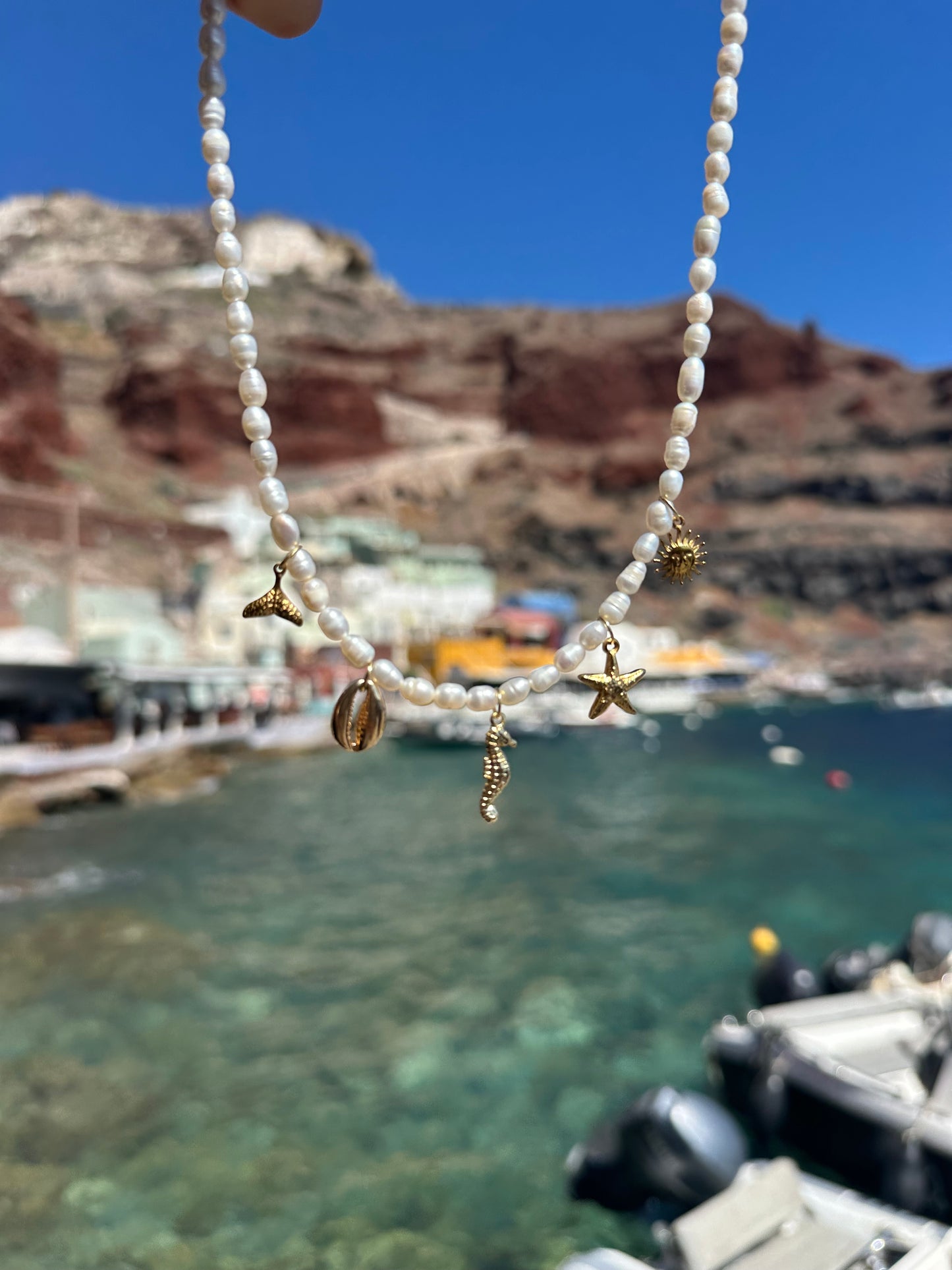 Santorini necklace