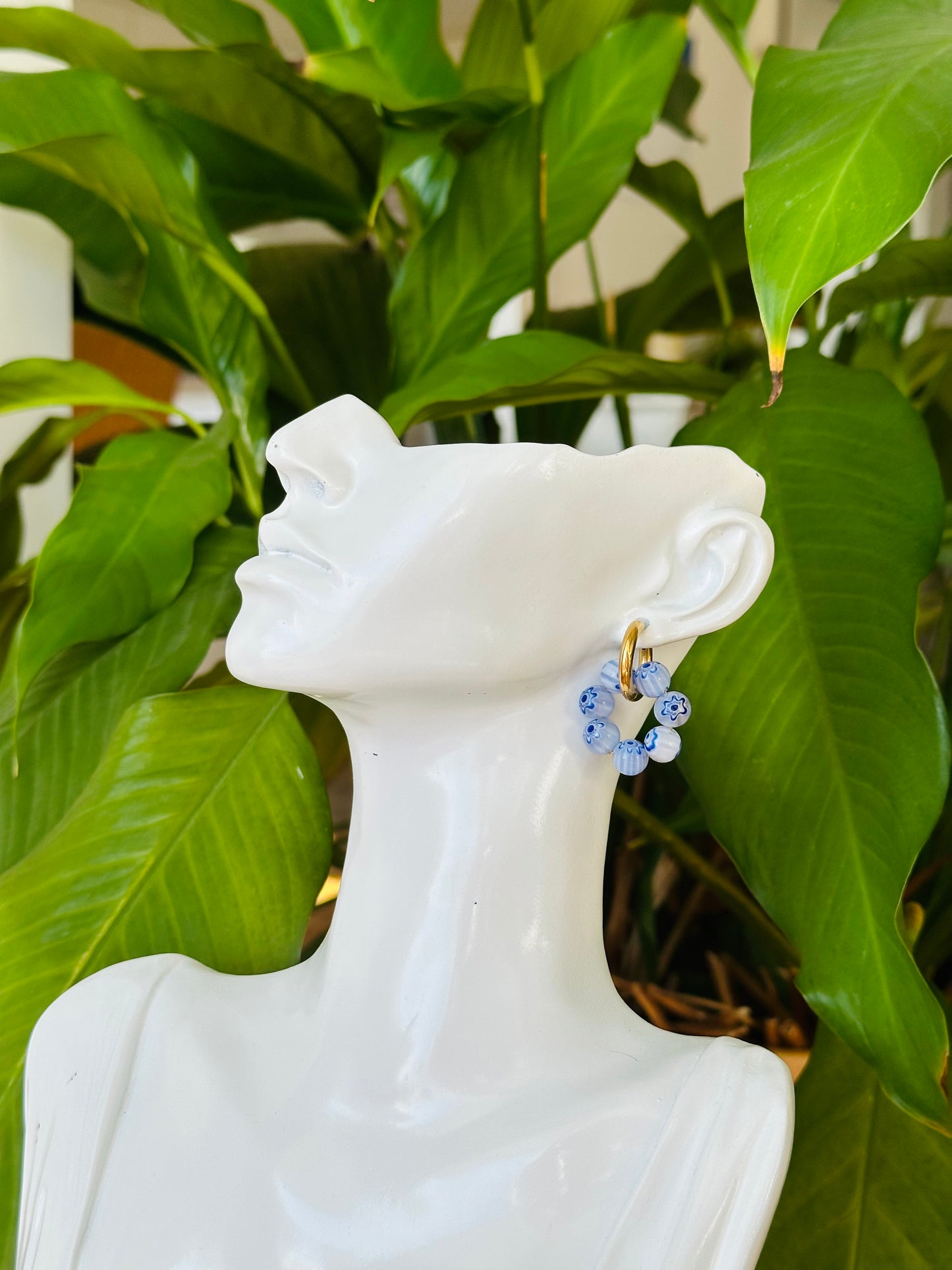 Millefiori sky charms