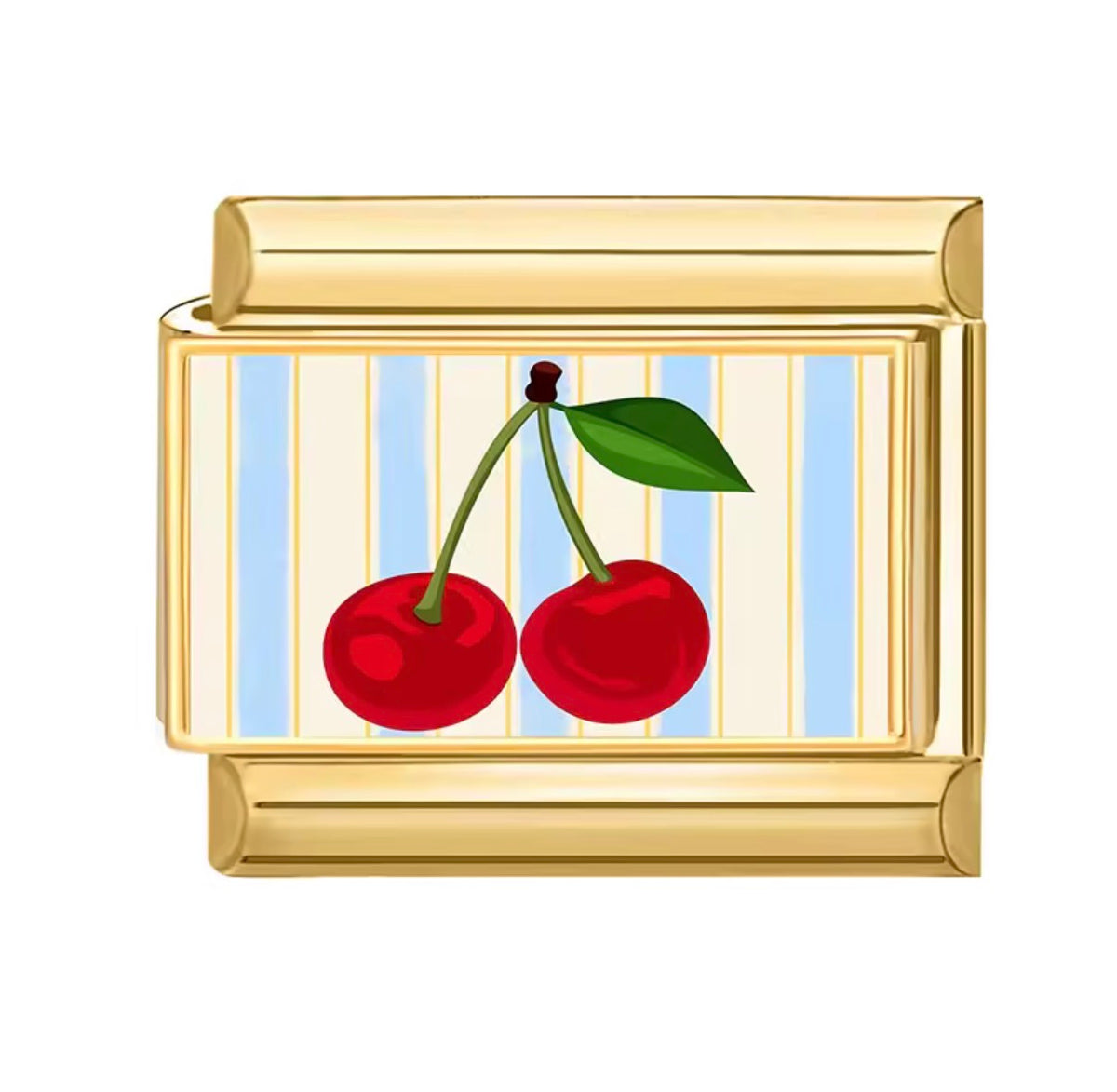 cherry gold charms