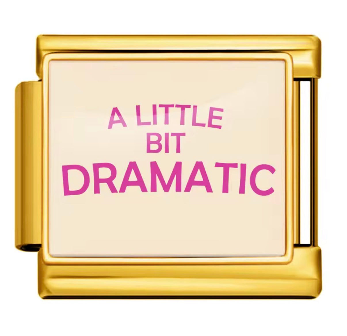 dramatic gold charms