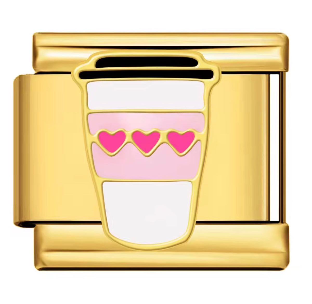 cup gold charms