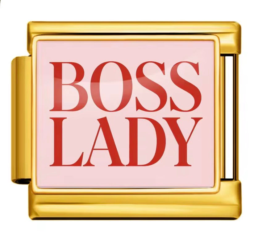bosslady gold charms