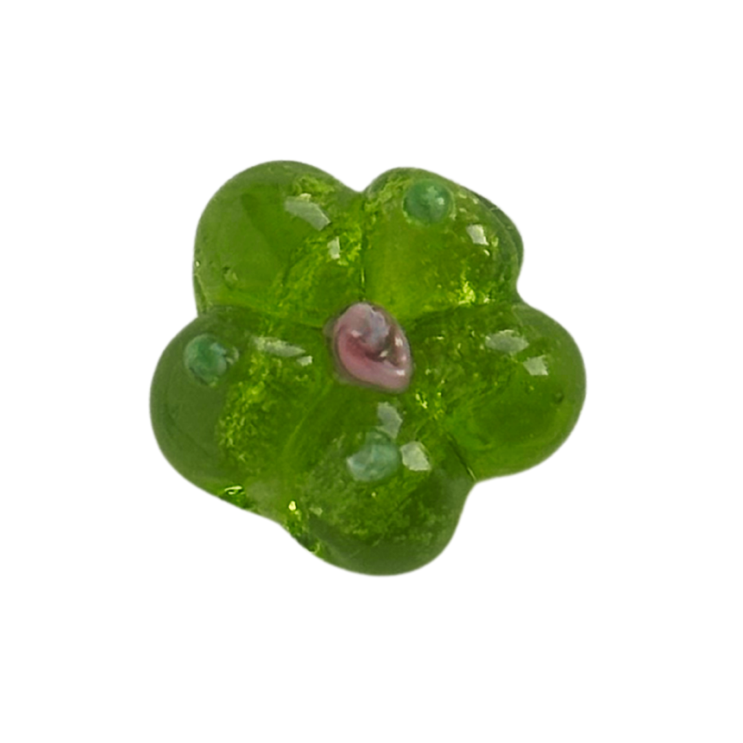 green flower