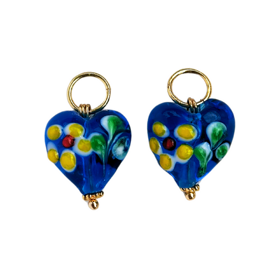 Garden lovers deepblue charms