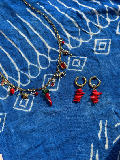 Coral crush charms