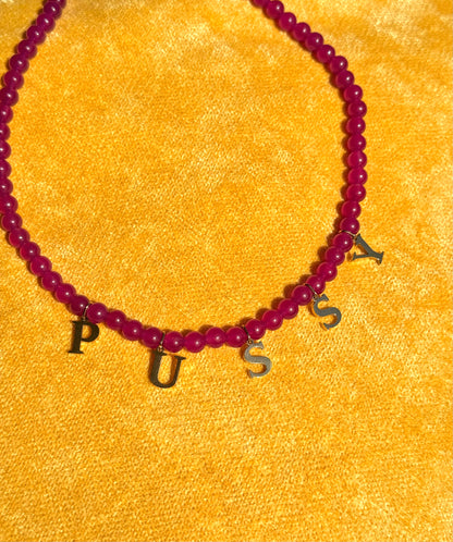Pussy necklace