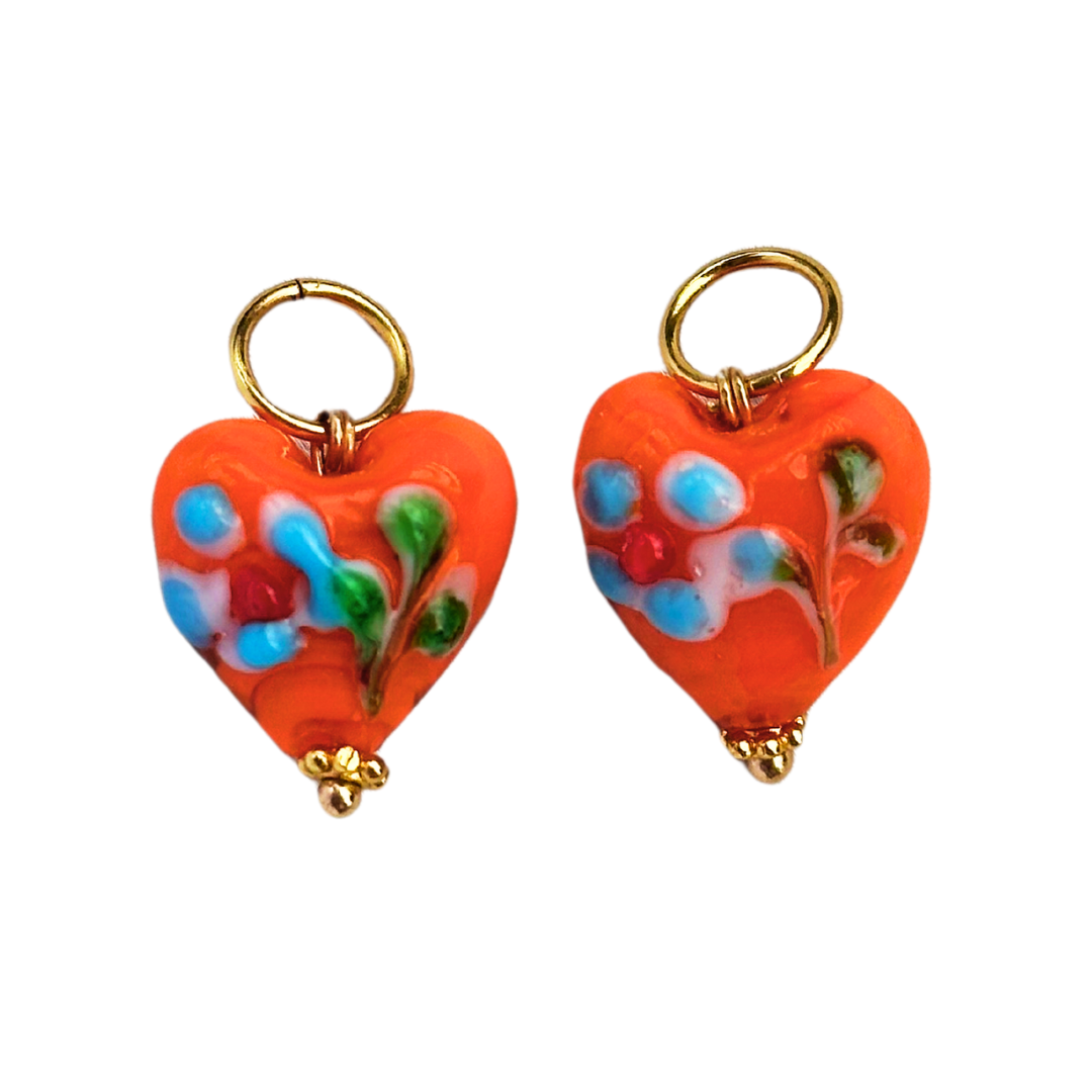 Garden lovers orange charms