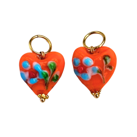 Garden lovers orange charms