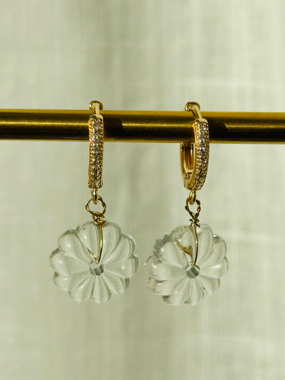 Flower power earrings