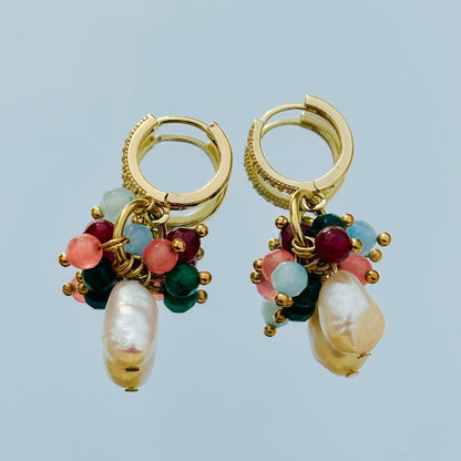 Douce mermaid earrings