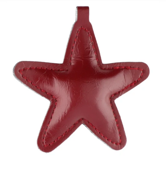 star red bag charm