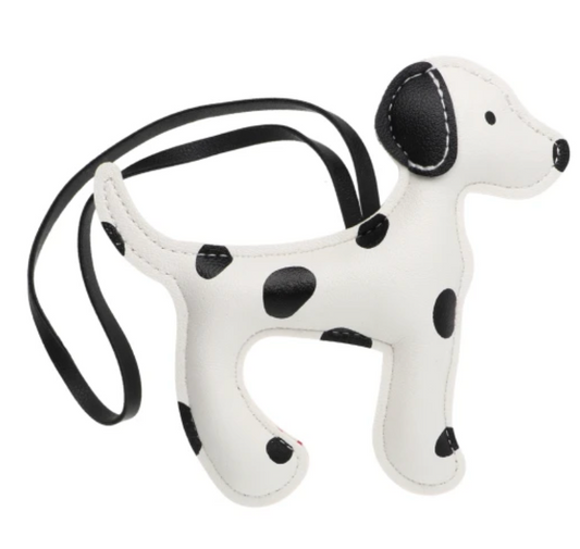 Dalmatian bag charm