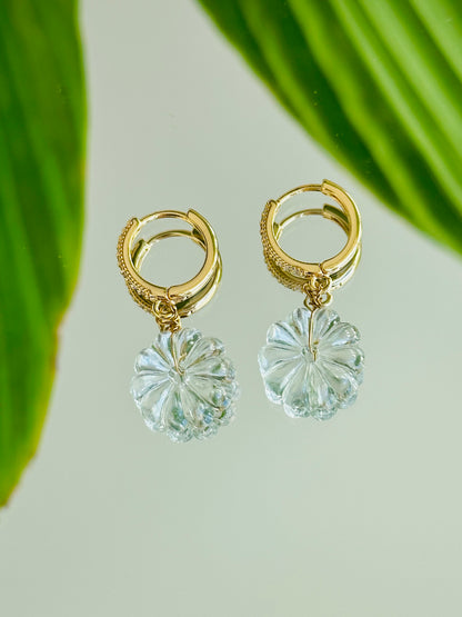 Flower power earrings