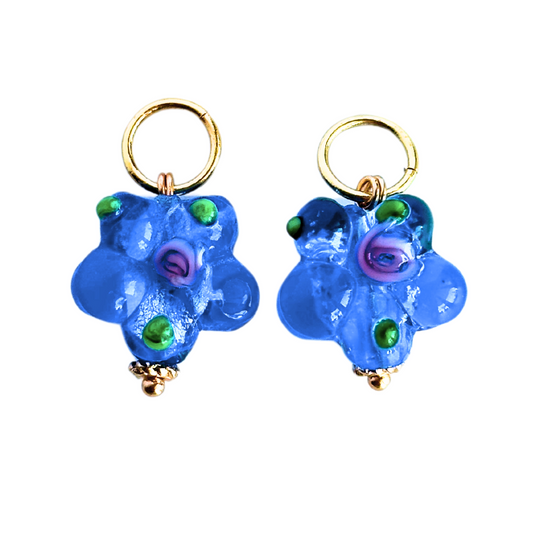 Flora blue charms