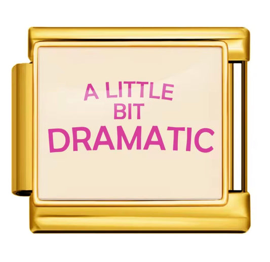 dramatic gold charms