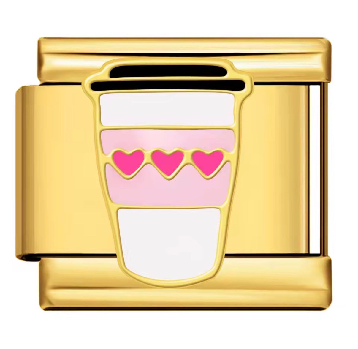 cup gold charms