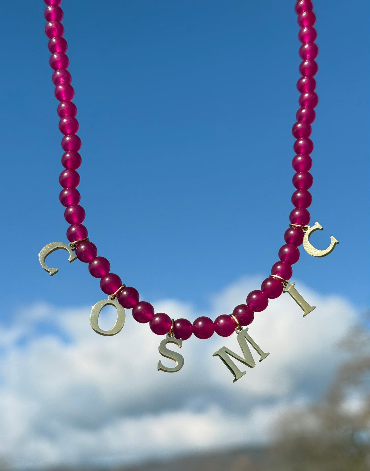 Cosmic necklace