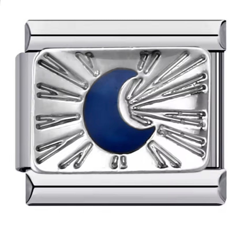 blue moon silver charms