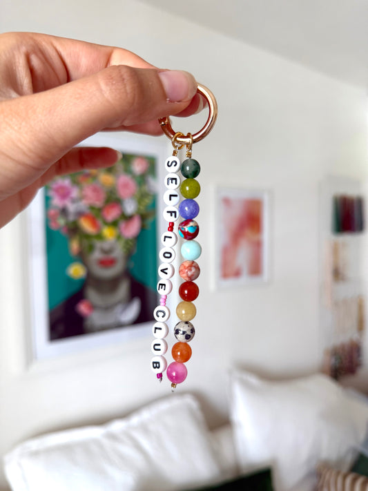 CUSTOM letter + chain
