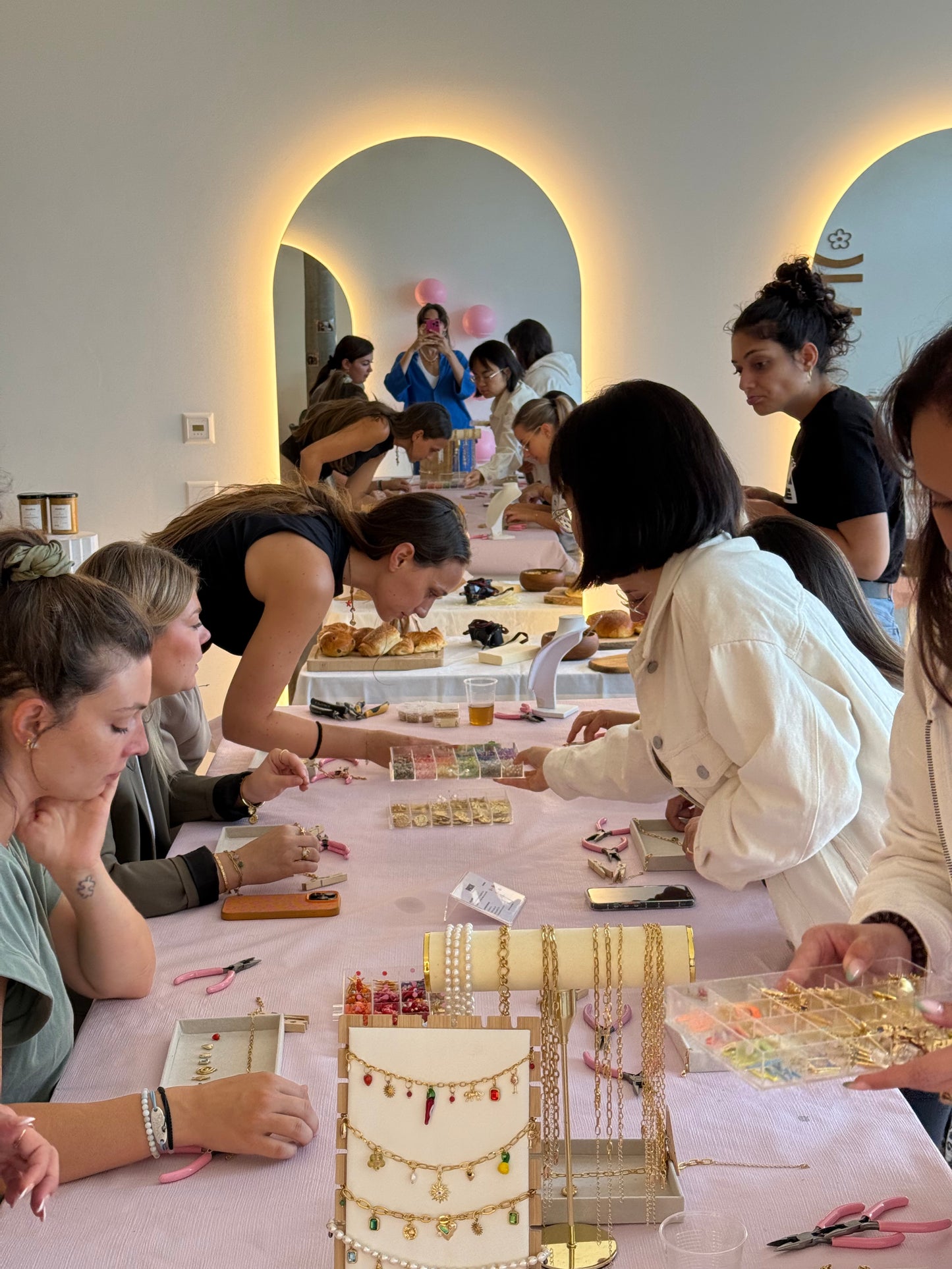 Atelier Collier charms + boisson/pâtisserie ⚒️👯‍♀️🌈