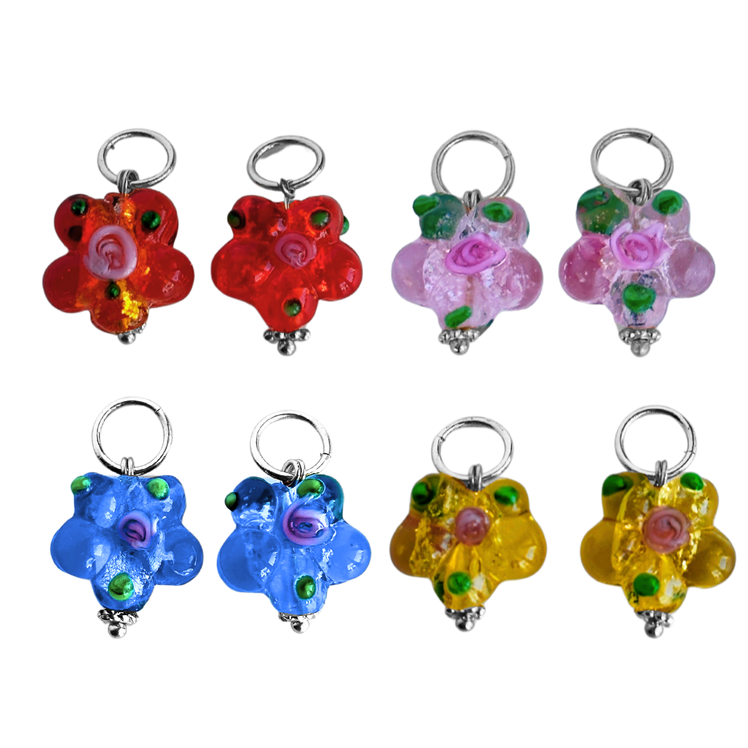 Flora blue charms